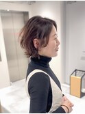 【くせ毛カット】ショートレイヤー