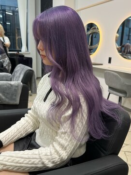 ラピステン 福岡天神 大名店(Lapis) 担当_原島/エクステ/レイヤー/ブリーチ/髪質改善/ブリーチなし