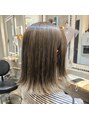 ラフィス ヘアー バース たまプラーザ店(La fith hair Bath) ブリーチオンカラーで裾はアッシュ感。