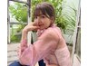 ブリーチなしでハイ透明感を☆外国人風カラー＋Dトリートメント￥9450　