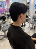 メンズスタイル メンズカット センター分け 毛流れカット AKARI