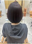 艶髪髪質改善カラー