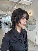 似合わせカット ウルフカット レイヤーカット