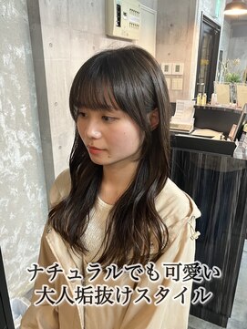 コワファースト長崎シャンプーボーイ 2nd(COIFF1RST 長崎 SHAMPOO BOY) 長崎 ナチュラルヘア 韓国 顔周り レイヤー