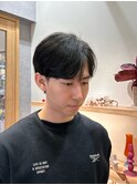 目黒蓮さん風ヘアスタイル