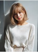 大人ガーリー/似合わせカット/ミディアムレイヤーカット