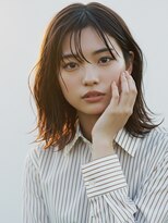 コトナ 越谷店 セミロング20代30代ストレートレイヤー前髪なし前髪あり越谷