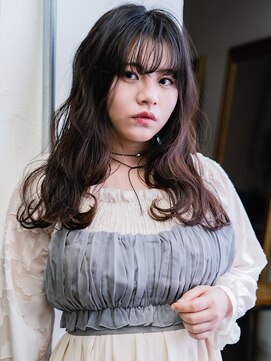 ヘアークラフト(Hair Craft) ウェーブパーマ×大人可愛いロング/岡山/デジタルパーマ