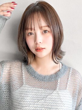 リヤン 表参道(lyann) 前髪艶感ナチュラルカールイメチェンうる艶髪美髪セミディ★1