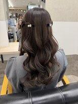 ジゼル 宗像(GiseL)&nbsp;【HiROE】/ お呼ばれヘアセット / 結婚式参列ヘア