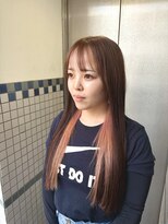 リエート 四条河原町(Lieto)&nbsp;髪質改善インナーカラーレイヤーピンクベージュ10代20代