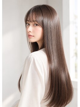 ラピッシュ 北習志野店の写真/最新潤い成分♪トステア+ファイバープレックス+ミルボン/髪質に合わせ組合せ自由のオートクチュールケア♪