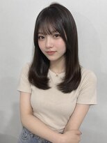 エル セルカ 高田馬場(el CERCA)&nbsp;ナチュラルブラウン×レイヤースタイル
