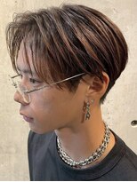 リベルテ エッジ(Liberte EDGE)&nbsp;堀江/曲がる縮毛/ブリーチ/メンズカット/フェザー/眉