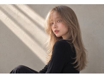 マレット 南蔵王(mullet.)の写真/ケアブリーチで叶えるハイトーンヘア。デザイン性の高いスタイルで旬の自分へ♪