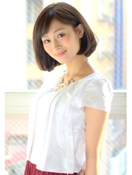 ミュージアム(MUSEUM) 【MUSEUM】ダークトーンの好印象ボブ！