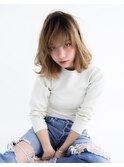 【Lilou】カジュアルロブ ハイトーングレージュ/ Lilou