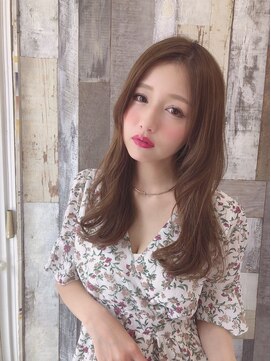 ヘアー アンド ビューティー ザ エフ 西尾店(Hair Beauty the F) 【the F 】どの世代からも人気!柔らかエアリーロング