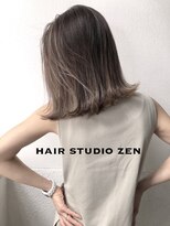 ヘアースタジオゼン アドバンス(hair studio Zen advance)&nbsp;外国人風ハイライト