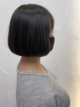 ヘア デザイン ハルプ(hair design HALB) タンバルモリボブ
