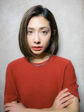 リリアン 青山(relian) 大人のワンサイドボブ☆relian青山