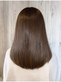 #髪質改善#大人可愛い#抜け感#透け感#セミロングヘア