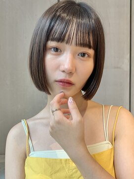 ロンプ(romp) あごラインのコンパクトボブ 【romp恵比寿】【Satoru】ii