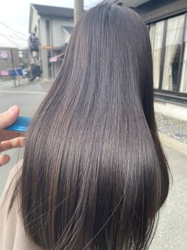 ミュー(μ) 髪質改善×エステカラー