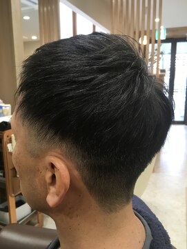ヘアサロンアンドヘアメイクディー(hair salon hair make D) 仙台D サイドフェード刈り上げメンズマッシュショートｓｔｙｌｅ