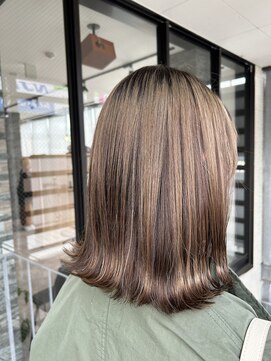 テラスヘア 新潟駅南(TERRACE hair) 艶髪ベージュカラー