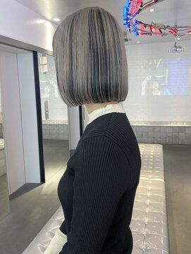 ゲーム 原宿店(GAME) ダブルカラーブルーベージュカラーケアブリーチハイトーンカラー