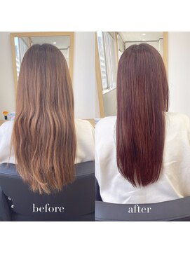 リアン 四条大宮店(Lien) 『髪質改善』カラーエステ（白髪染め、グレイカラー対応）