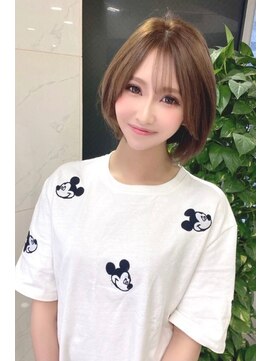 リア 大阪梅田(Ria) ~アッシュブラウン ボブ~【Ria 大阪 梅田】