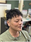 《ショートツイストパーマ》
