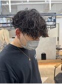 波巻きパーマ マッシュ 新宿 新宿東口