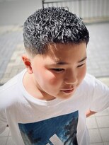 エルハウス(L house...) 【メンズ専門/理容室 】スキンフェード アップバング 束感