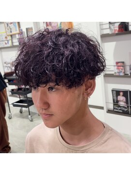 オーシャントーキョーウエスト 心斎橋 (OCEAN TOKYO WEST) 波巻きパーマメンズツイストスパイラルパーマツーブロック