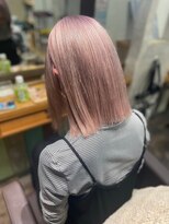 ダブルカラーベージュカラーケアブリーチカラーハイトーンカラー