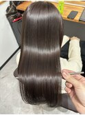 laia髪質改善 x チョコブラウン【髪質改善laia吉祥寺美容室】