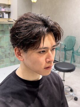 ゼスト リル 新宿(ZEST lill) フェザーショート メンズショート 新宿 落合陽世