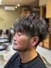 セットが決まるカット＋ナチュラルパーマ　￥12100→￥10890