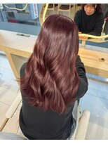 エジョン 幡ヶ谷店(Aejon)&nbsp;イメチェン/似合わせカット/フルバング/レッドブラウン/新宿