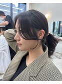 大人可愛い20代30代40代小顔後れ毛顔周りくびれレイヤーカット