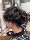 ツイストスパイラルぱーま/ツイストパーマ/波巻きパーマ