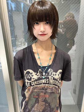 ニューヨークニューヨーク 三宮駅前店(NYNY) スモーキーブラウンショートウルフ