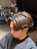 ハイプ 木更津(HYPE) 【フェザーパーマ】刈り上げセンターパート/サーフカール