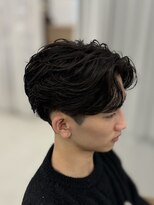 バース 梅田中崎町店(BIRTH)&nbsp;ニュアンスパーマセンターパートシャドーパーマフェザーパーマ