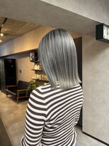 サニー 渋谷(SUNNY) nバレイヤージュ、ハイライト、レイヤーロング、グレーベージュ