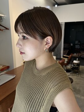 ショートカット/ショートヘア/ショートボブ/30代40代50代