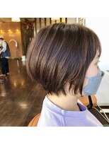 ヘアー スタイリスト(hair STYLIST)&nbsp;襟足すっきり・可愛いらしい丸みショート